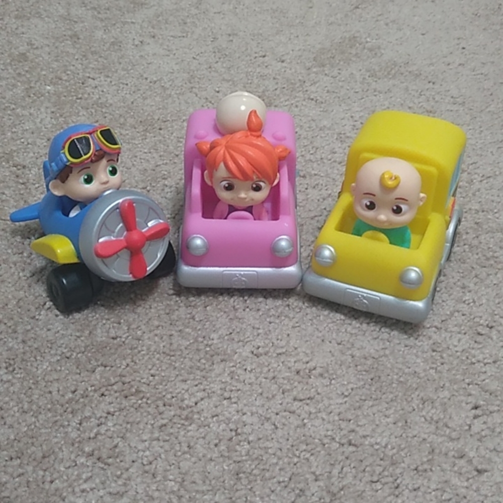 Cocomellon 3 Kids Toy Set